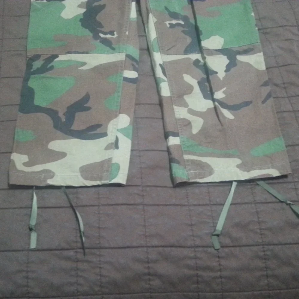 Vintage Camo Cargo Pants Military - Picture 7 of 10